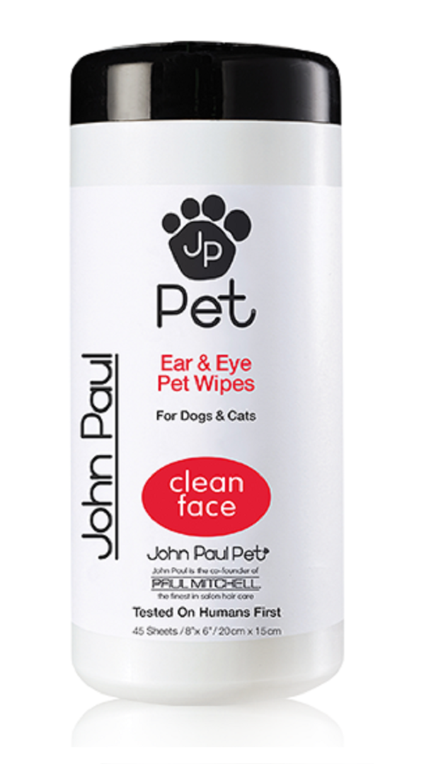 John Paul Pet Ear & Eye Pet Wipes für Augen + Ohren tierärztlich geprüft