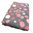 Vet Bed mit Anti Rutsch Beschichtung durch Latexrücken grau weiß rosa 150x100 cm