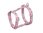 Nobby Hunde Geschirr Tartan rosa für Welpen Brust20-35cm B10mm