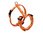 Nobby Hunde Geschirr Mini orange Brust:20-35cm B10mm