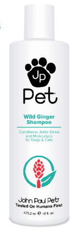 John Paul Pet Wild Ginger Shampoo 473,2 ml spendet Glanz