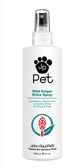 John Paul Pet Wild Ginger Shine Spray 236,6 ml spendet Glanz